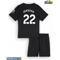 Tottenham Hotspur Brennan Johnson #22 Auswärts Trikotsatz Kinder 2025-26 Kurzarm (+ Kurze Hosen)